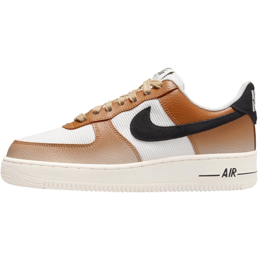 Nike Air Force 1 '07 Ale Brown Black Sail Sanddrift DO6682 200 Women’s Size 7